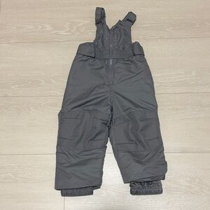 Cat & Jack Kids Dark Gray Overalls Snow Bib